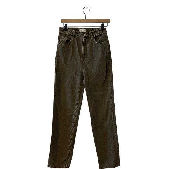 PacSun Brown Straight Leg Jeans with Relaxed Fit - Picture 1 of 6